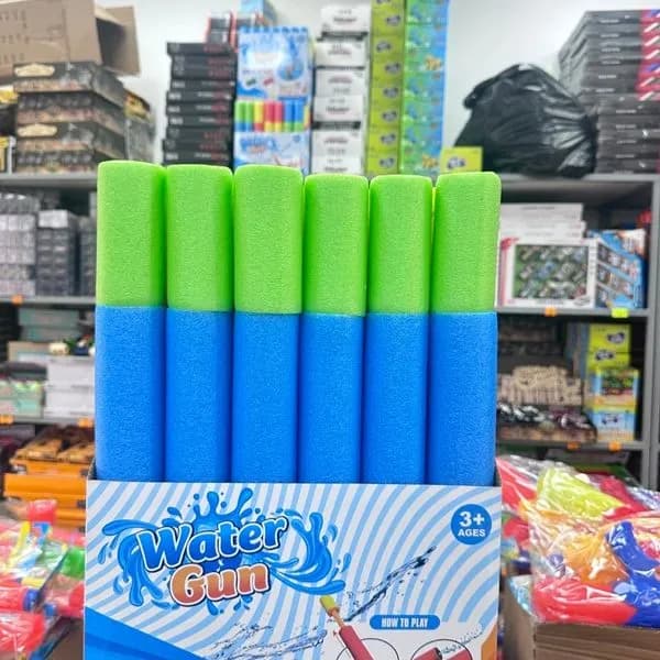 Pistolety na Wodne Water Gun Piankowe Sikawki 12 szt.