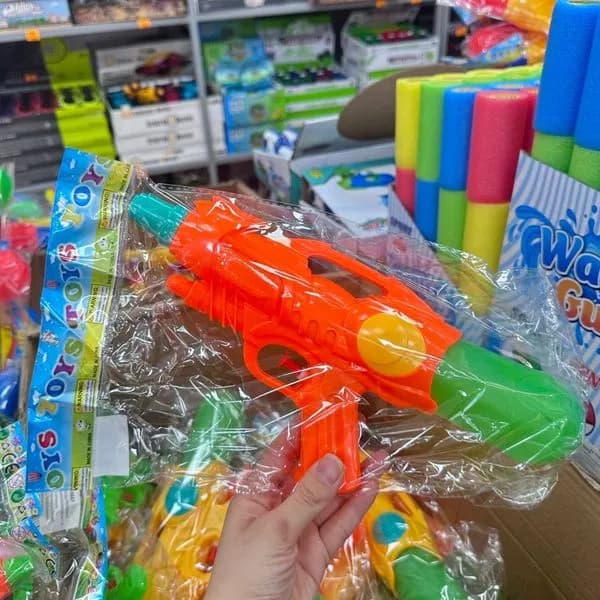 Pistolety na Wodne dla Dzieci - Kolorowy Mix, 12 szt.