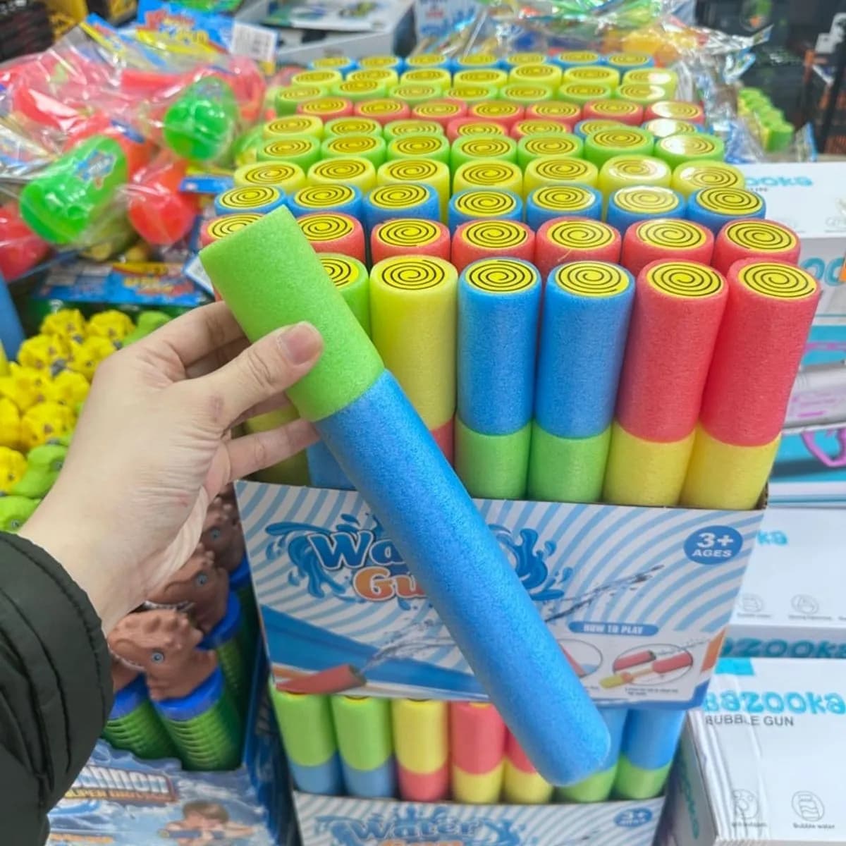 Pistolety na Wodne Water Gun Piankowe Sikawki, 35 szt.