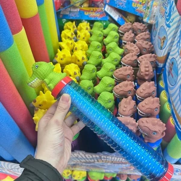 Pistolety na Wodne Water Cannon Super Driving Dinozaury 24szt