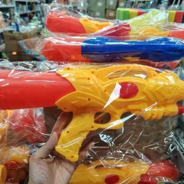 Pistolety na wodę dla dzieci, duże z pompką, mix kolorów