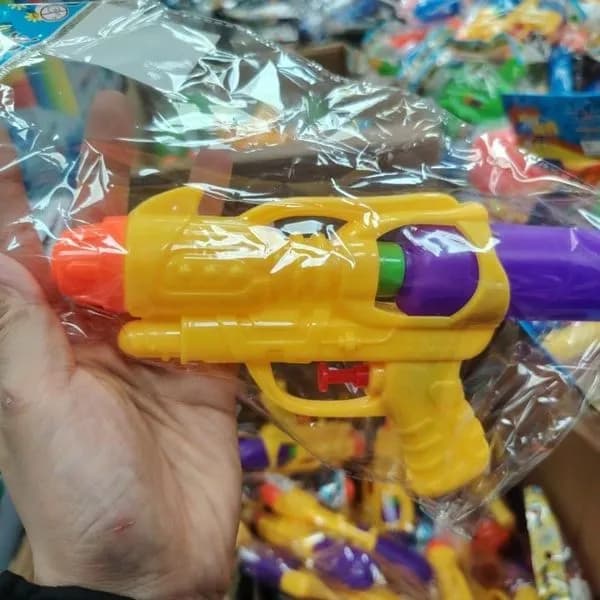 Pistolety na wodę dla dzieci, plastikowe, mix kolorów, 12 szt