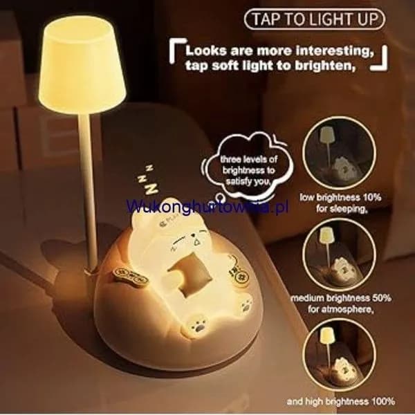 Led Lampa Spać dla Dzieci