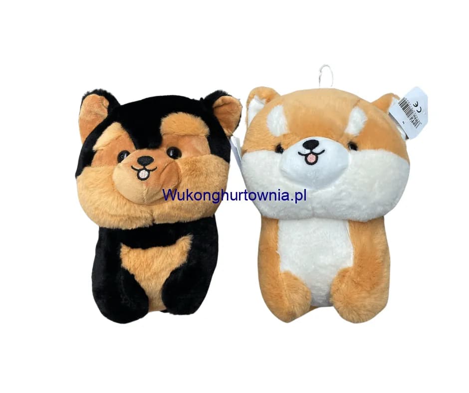 Maskotka Pluszowa Piesek Shiba Inu 25cm Mix Wzorów