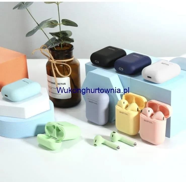 Słuchawki bezprzewodowe inPods 12 Bluetooth 5.0 Mix Kolorów 12szt