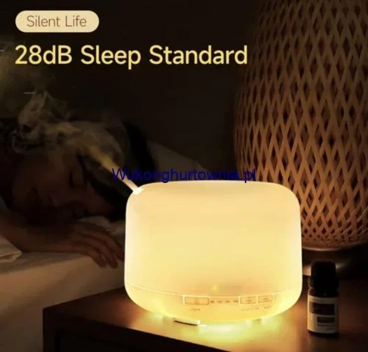 Led Kolorowy Dyfuzor Zapachowy Silent Life 28dB