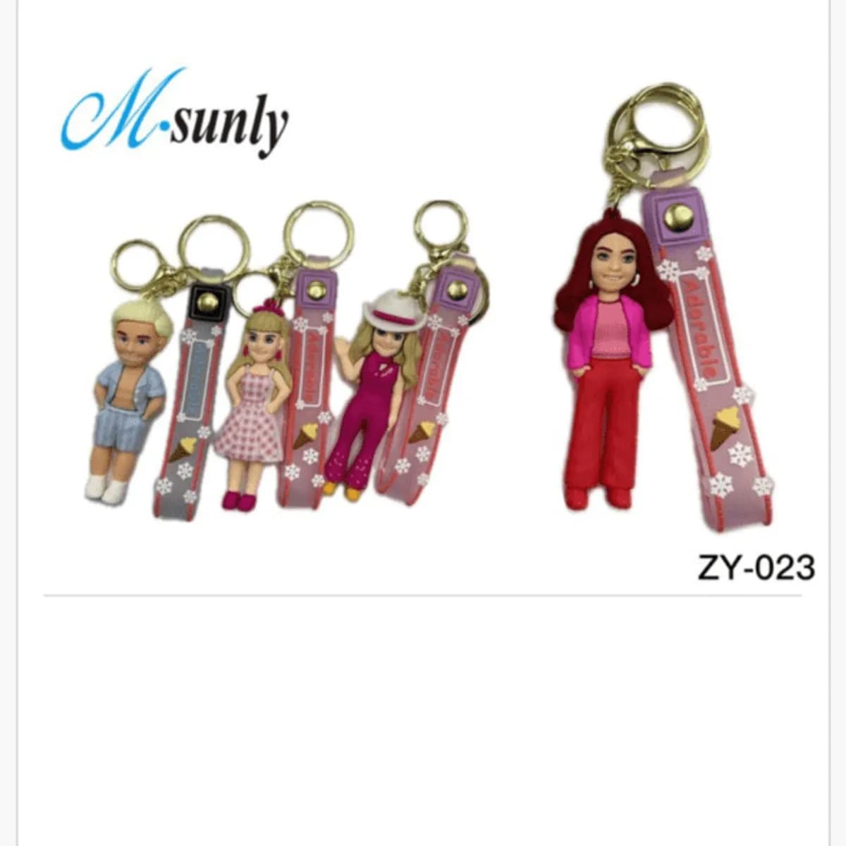 Brelok do Kluczy Figurka M-sunly ZY-023, 12 szt.