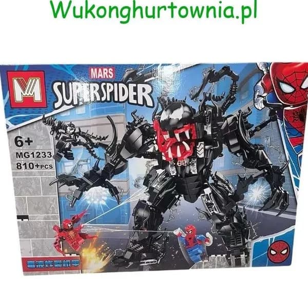 Klocki Superspider Mars 810+PCS Zestaw Mech MG1233