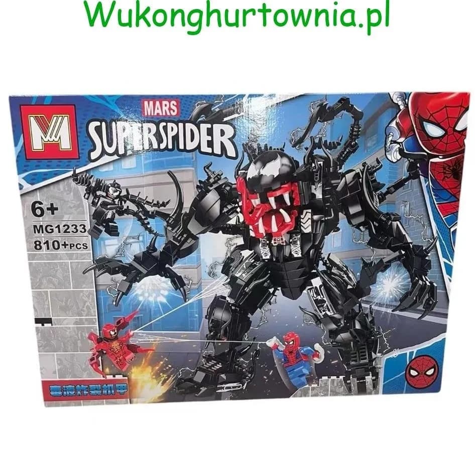 Klocki Superspider Mars 810+PCS Zestaw Mech MG1233