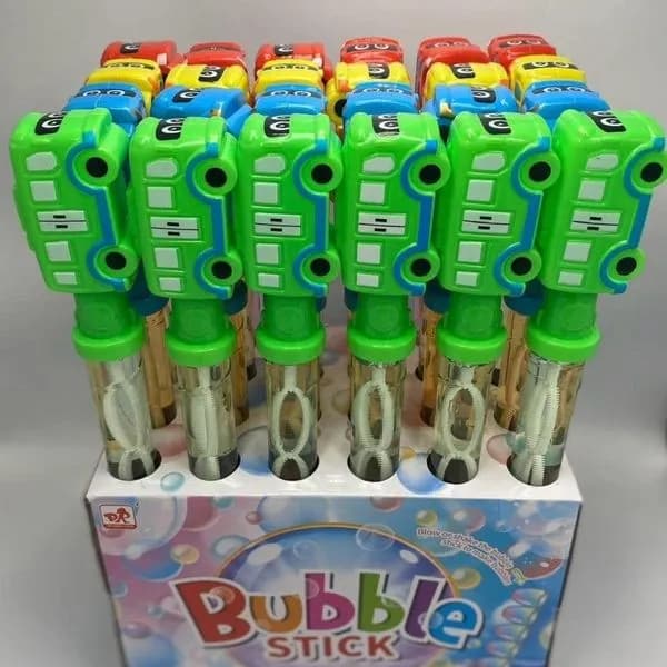 Bańki Mydlane dla Dzieci Bubble Stick Autka 24 szt. PK15712