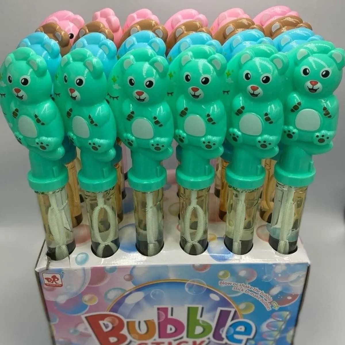 Bańki Mydlane dla Dzieci Miecz Miś Bubble Stick 24 szt.