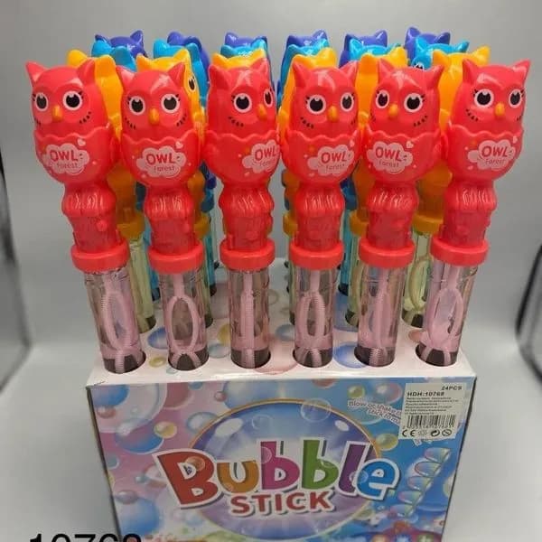 Bańki Mydlane dla Dzieci Miecz Sowa OWL Forest 24 szt.