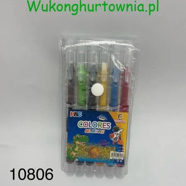 Colores Gel Ink Pen 6 Colores
