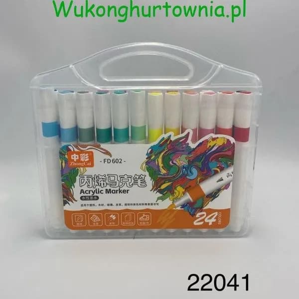 Acrylic Marker 24 Colors