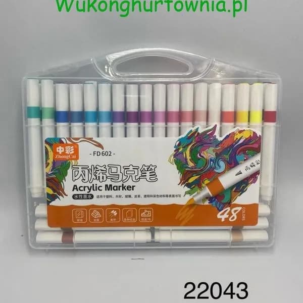 Acrylic Marker 48 Colors
