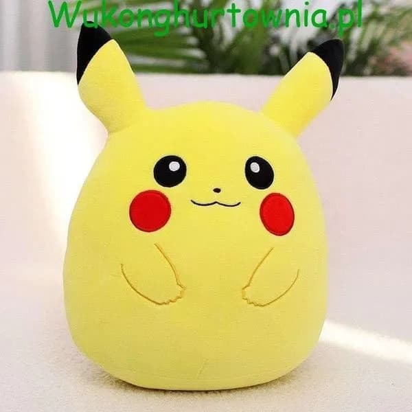 Maskotka Pluszowa 30cm Żółta Pikachu Typu Squish