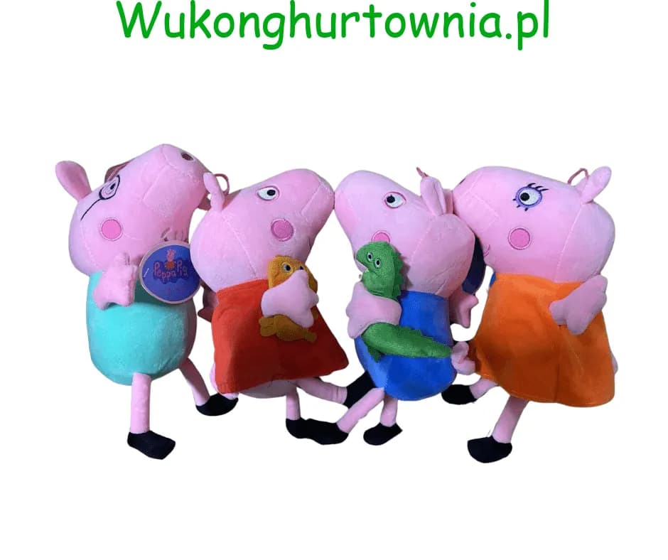 Maskotka Pluszowa 25cm Świnka Peppa Rodzina Mix Wzorów