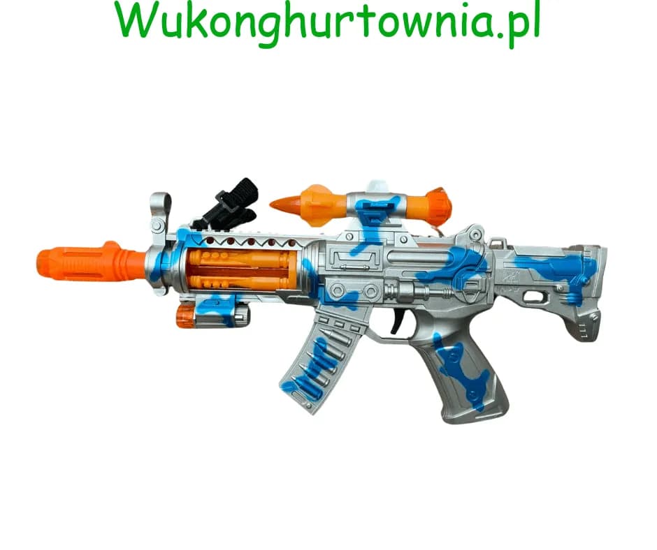 Pistolety dla Dzieci Karabin Srebrny Moro 6 szt.