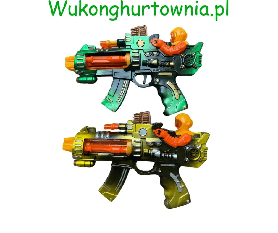 Pistolety dla Dzieci Kosmiczne Blastery z Astronautą 6 szt.