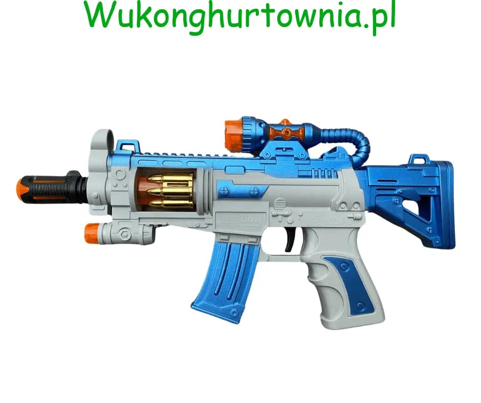 Pistolety dla Dzieci - Karabin Special Gun Niebiesko-Szary, 6 szt.