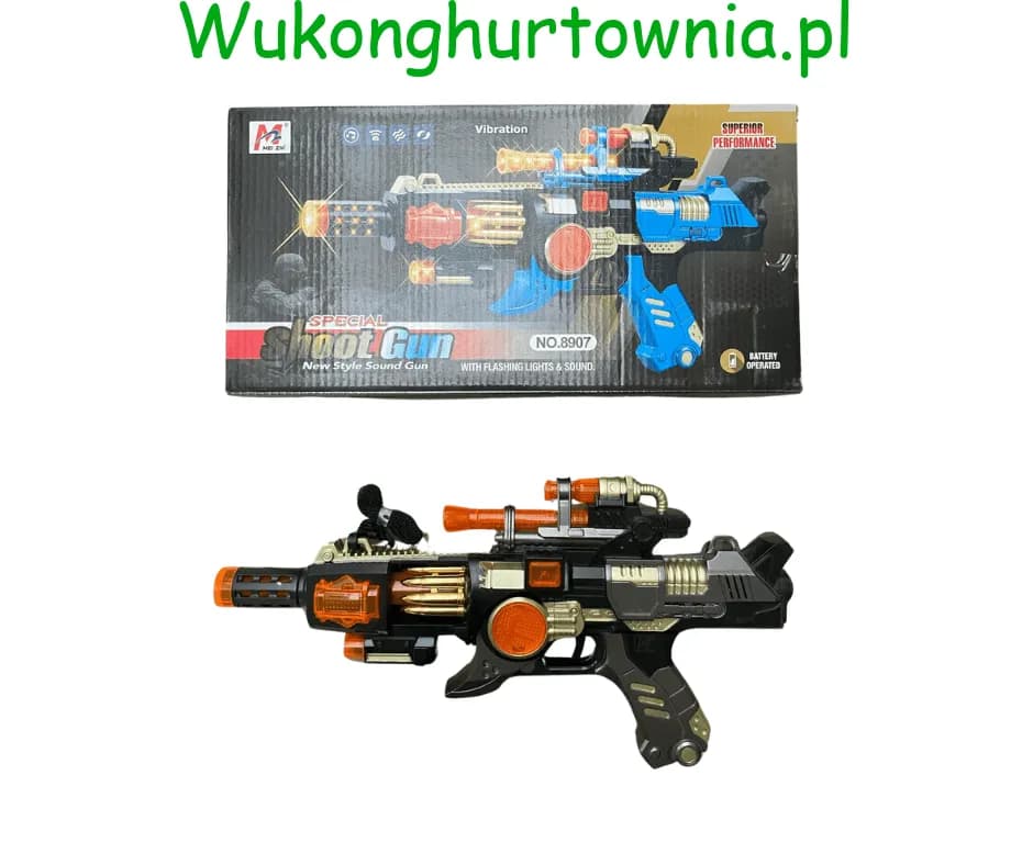 Pistolety dla Dzieci - Interaktywny Shoot Gun Światło Dźwięk 6szt