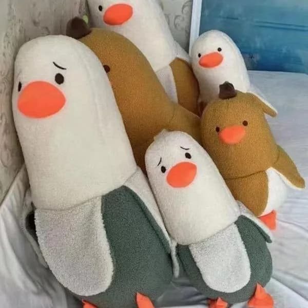 Maskotka Pluszowa Kaczka Banan 70cm - Mix Kolorów