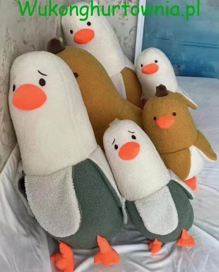 Maskotka Pluszowa Kaczka Banan 70cm - Mix Kolorów