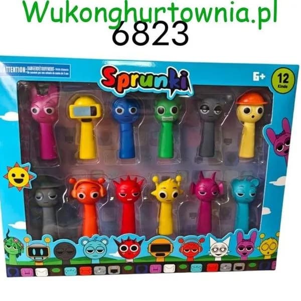 Figurki Sprunki 12PCS