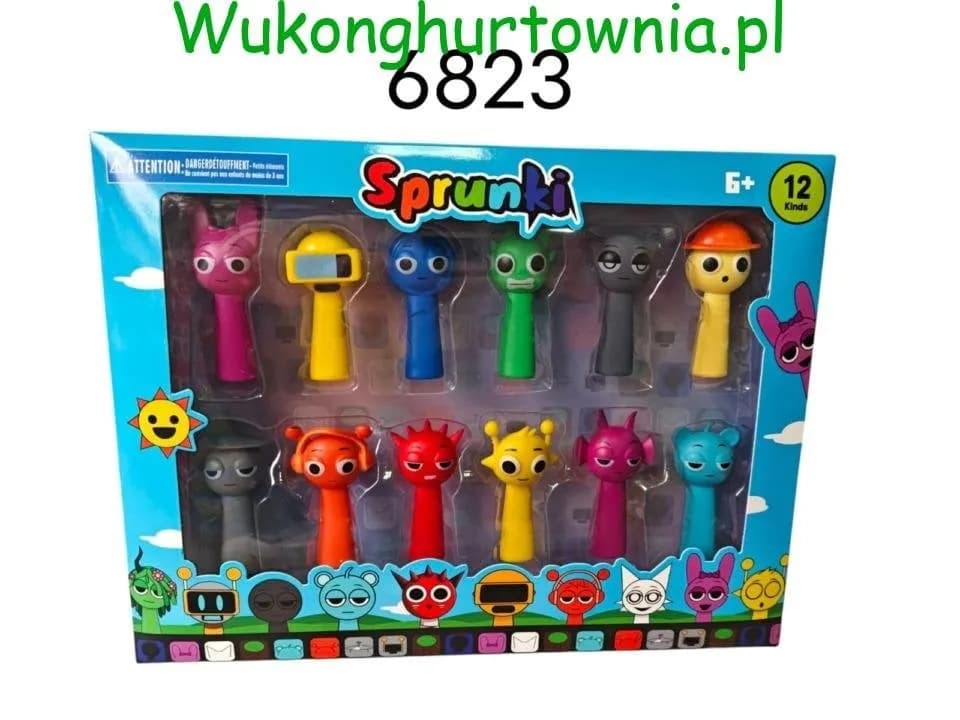 Figurki Sprunki 12PCS