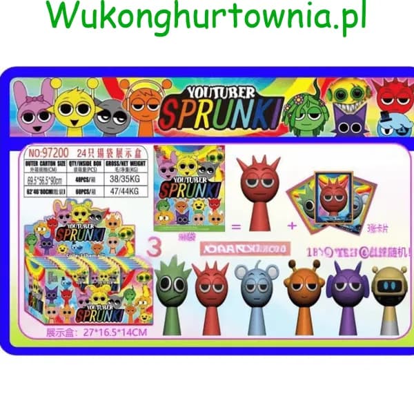 Zabawki Youtuber Sprunki