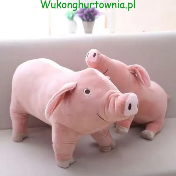 Maskotka Pluszowa Świnka Różowa 40cm