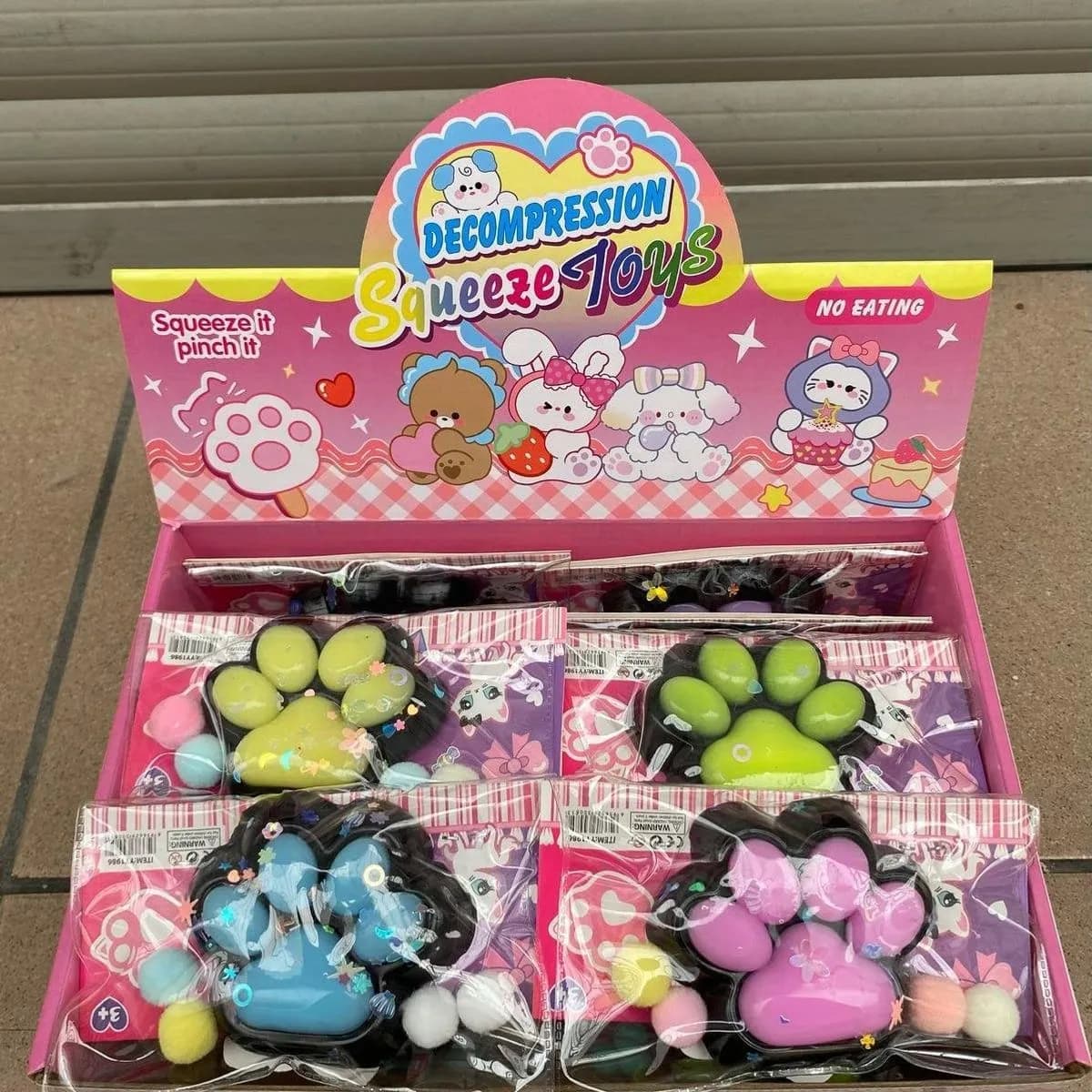 Zabawki Squeeze Toys z Światłem