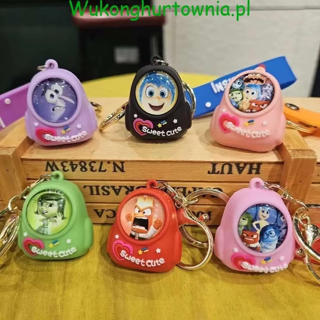 Brelok do Kluczy Plecaczek W Głowie Się Nie Mieści 12szt