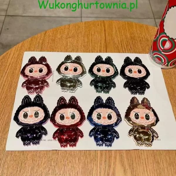 Uchwyt na Telefonu Postać Mix Kolorów Metaliczny 30 szt.