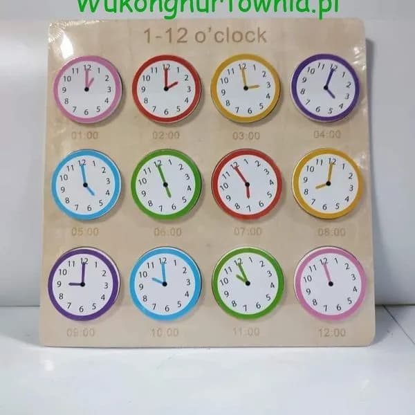 Zabawka Drewniana Edukacyjna