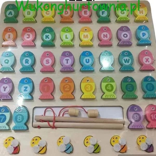 Zabawka Drewniana Edukacyjna Magnetics