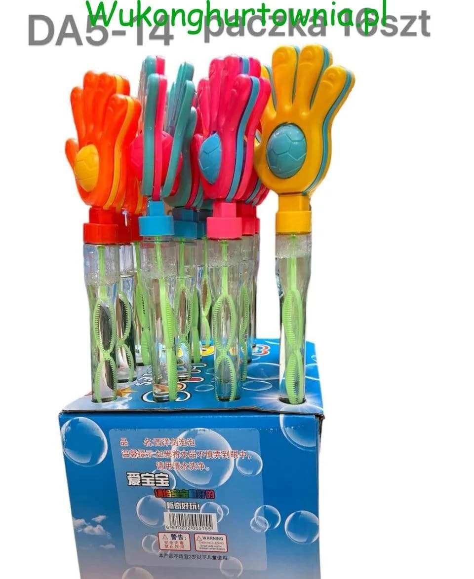 Bańki Mydlane Miecze Łapka z Piłką 16 szt. PK15861