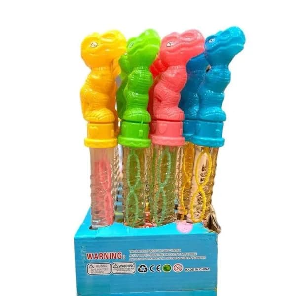 Bańki Mydlane Miecze Dinozaury 24 szt - Mix Kolorów