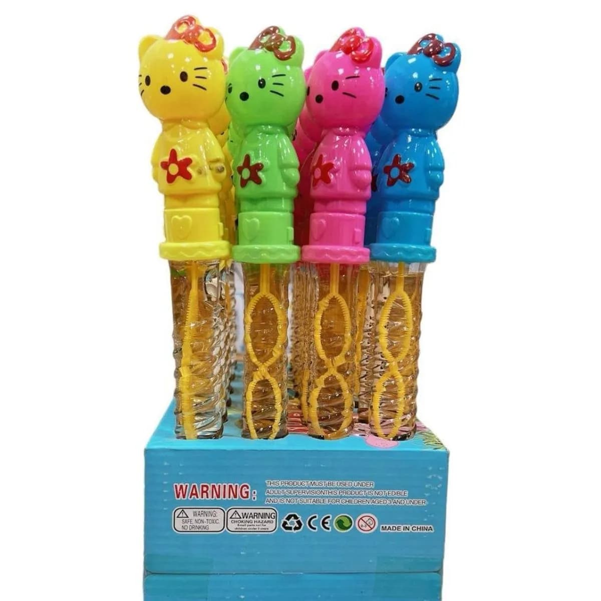 Bańki Mydlane Miecze Figurka Kotek Hello Kitty 24 szt. PK15868