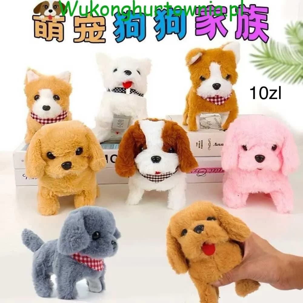 Maskotka Pluszowa Piesek na Baterie - Mix Wzorów 12 szt.