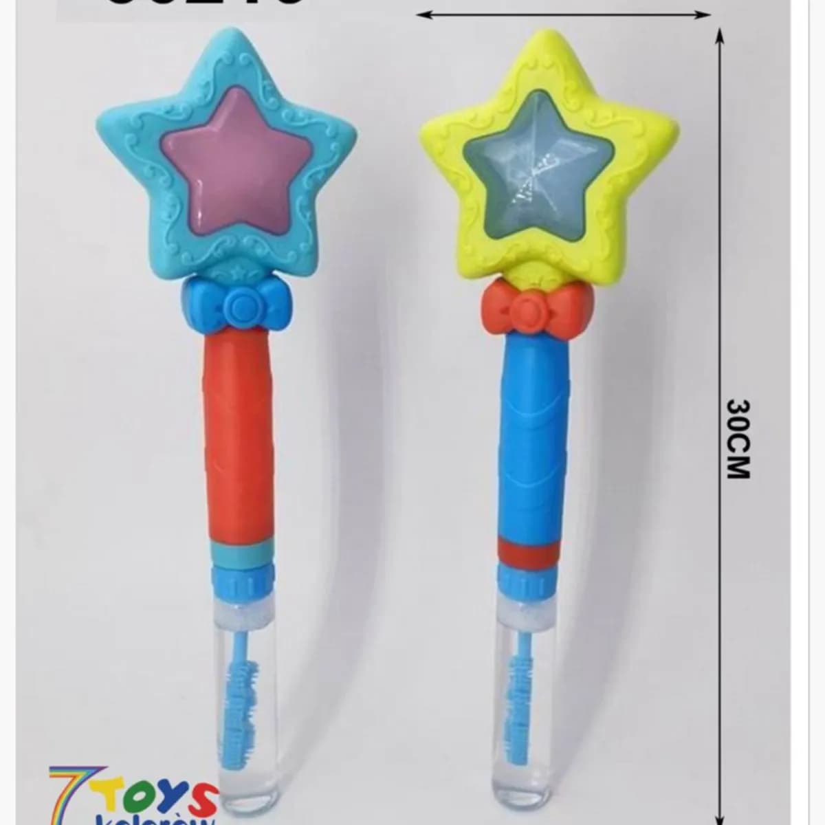 Miecz na Bańki Mydlane Gwiazda 30cm 12szt