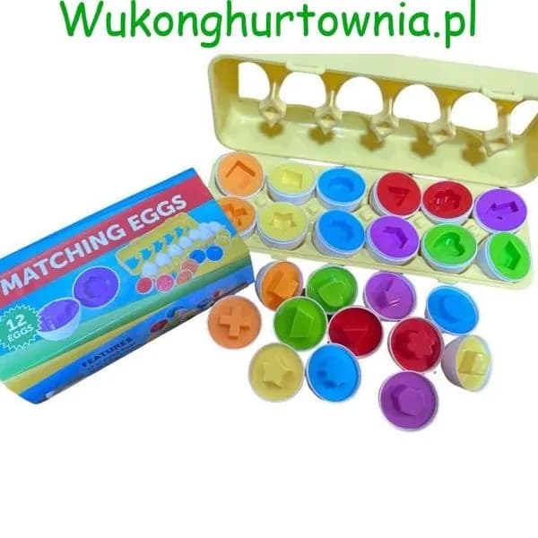 Zabawka Edukacyjna Matching Eggs
