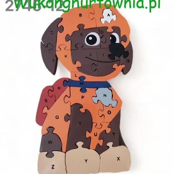 Zabawka Drewniana Puzzle Paw Patrol