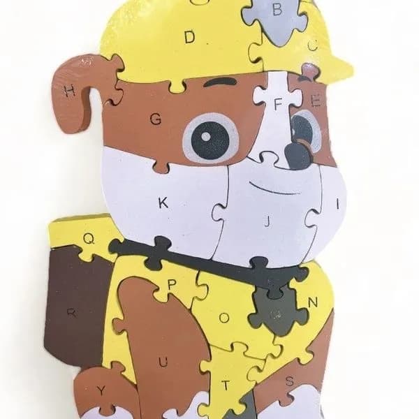 Zabawka Drewniana Puzzle Paw Patrol