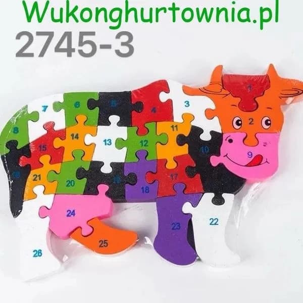 Zabawka Drewniana Puzzle