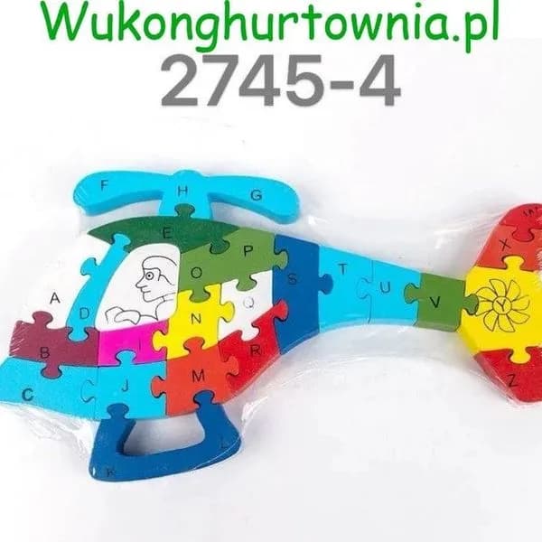Zabawka Drewniana Puzzle