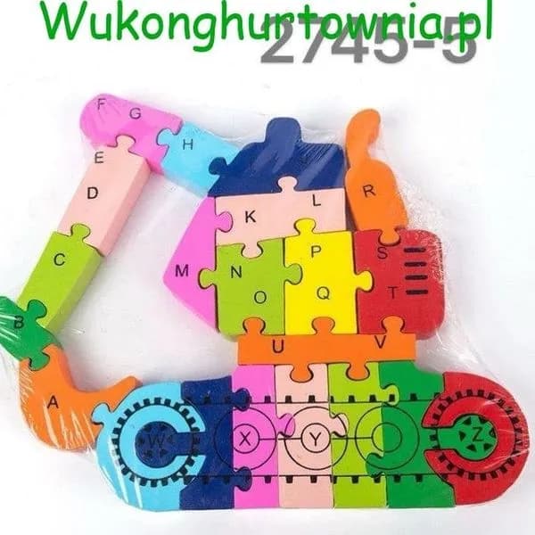 Zabawka Drewniana Puzzle