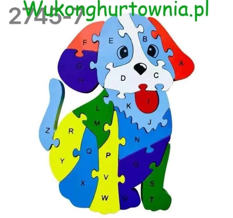 Zabawka Drewniana Puzzle