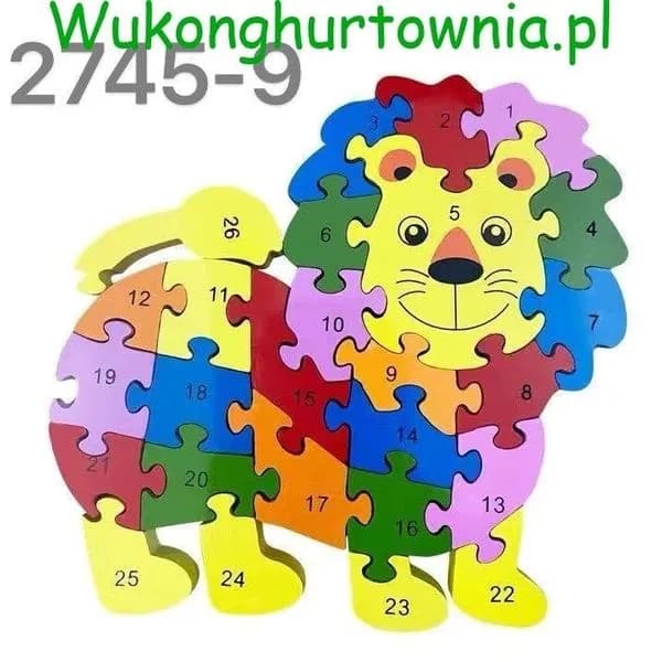 Zabawka Drewniana Puzzle