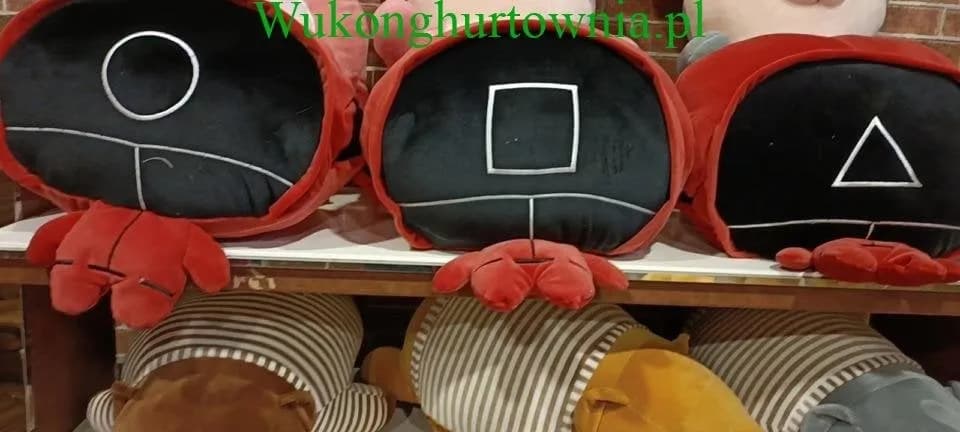 Maskotka na Kocyk Squid Game Mix Wzorów 6 szt. PK16211